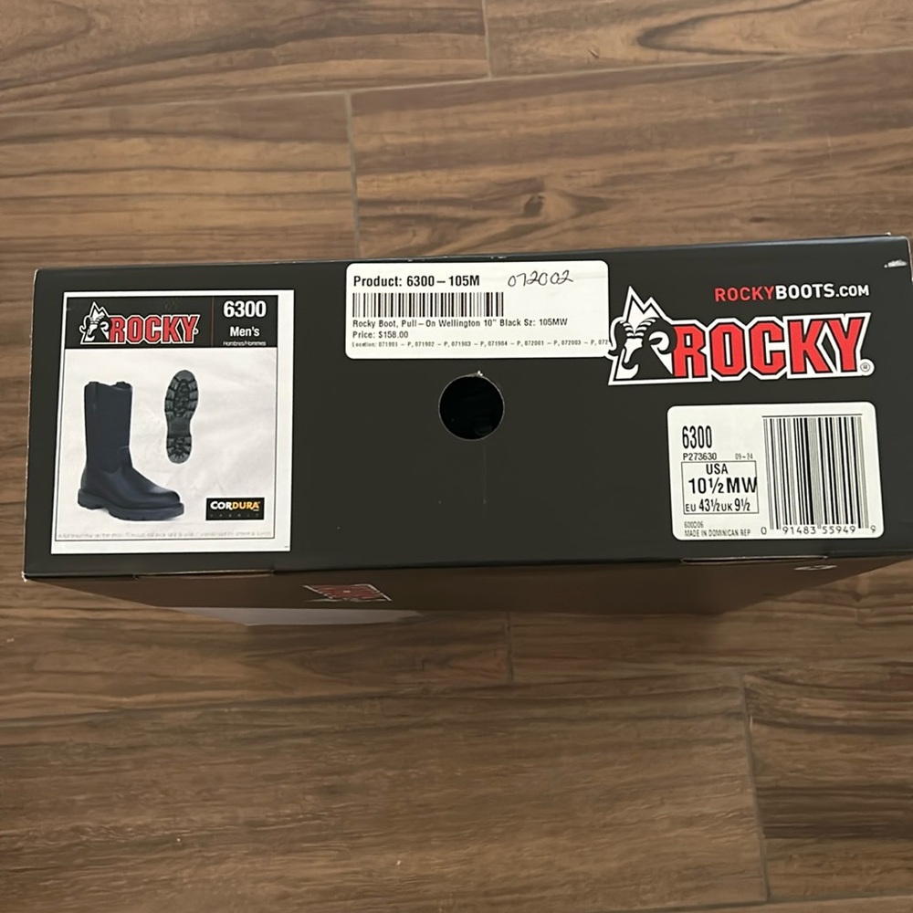 New Rocky work boots